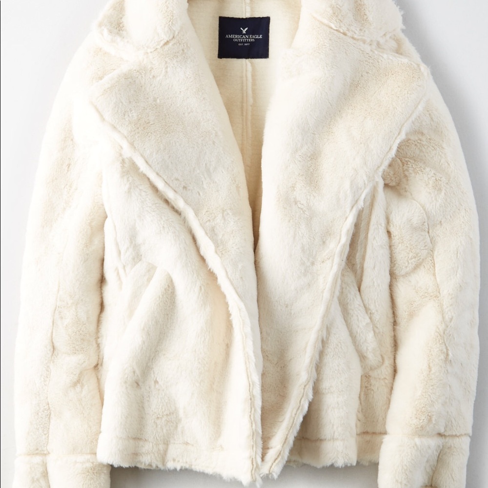 Amazing Soft Faux Sherpa Moto Jacket